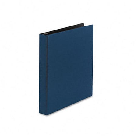 Workstation Durable EZ-Turn Ring Reference Binder  11 x 8-1/2  1&amp;apos;&amp;apos; Capacity  Blue TH884237